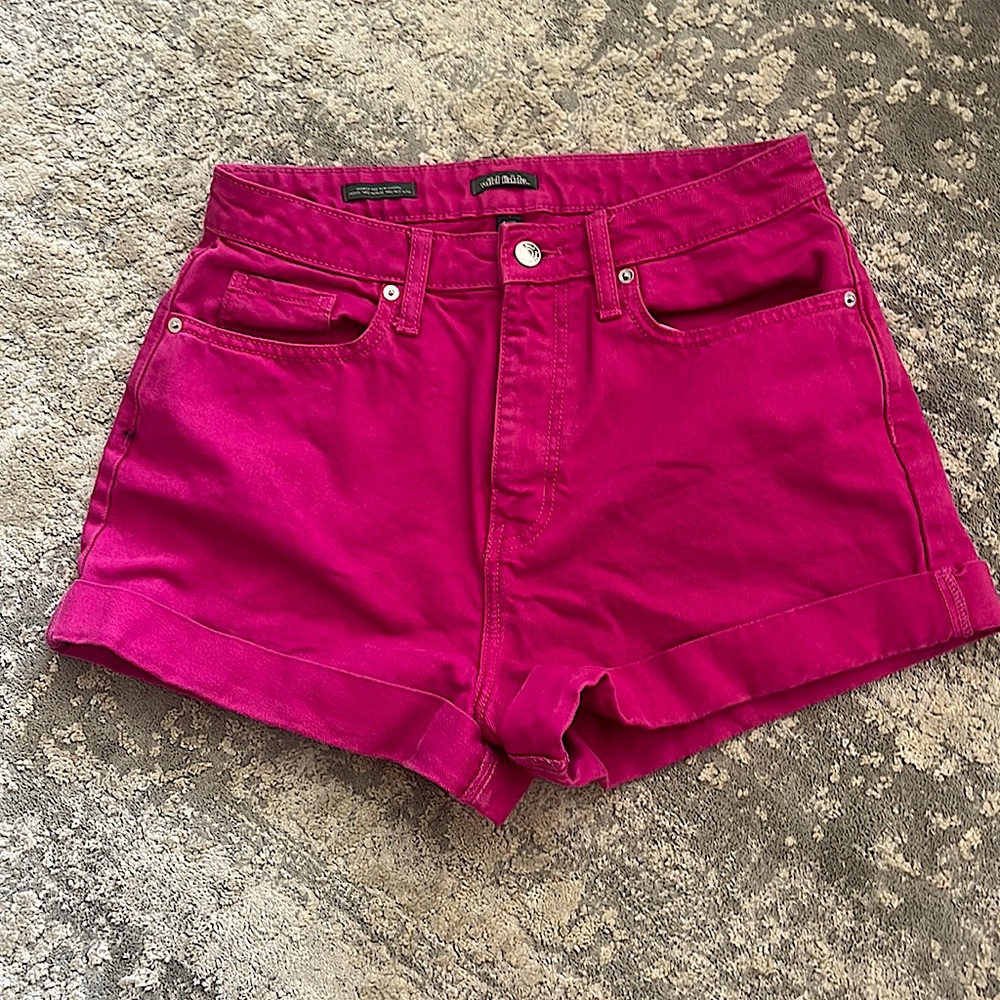 wild fable highest rise mom shorts - pink!